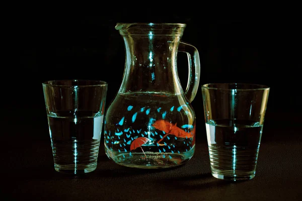 Przy Drinku Niezwykłe Abstrakcja Światło — Zdjęcie stockowe