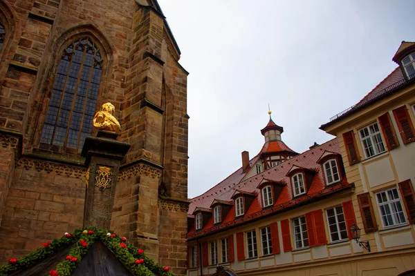 Antiga Beleza Cidade Ansbach Fascinante — Fotografia de Stock