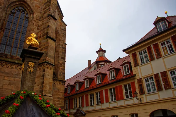 Antiga Beleza Cidade Ansbach Fascinante — Fotografia de Stock