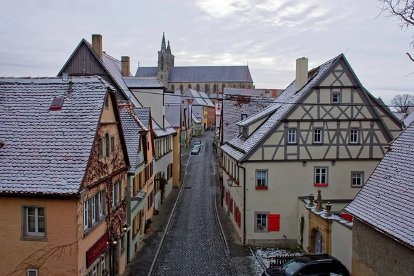 Beauté Antique Ville Rothenburg Der Tauber Est Fascinante — Photo