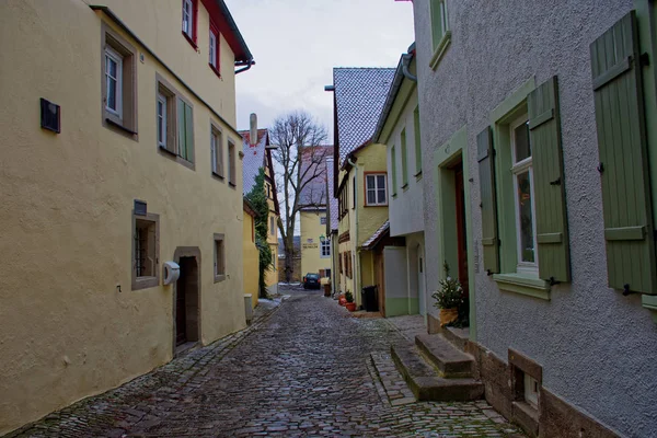 Ősi Szépség Város Rothenburg Der Tauber Lenyűgöző — Stock Fotó