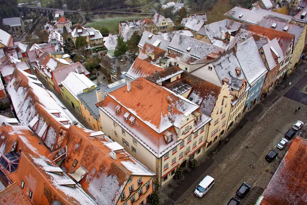 Αρχαία Ομορφιά Της Πόλης Του Rothenburg Der Tauber Είναι Συναρπαστική — Φωτογραφία Αρχείου