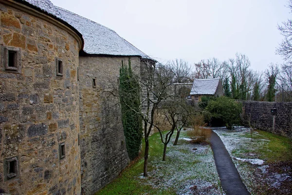 Oude Schoonheid Van Stad Van Rothenburg Der Tauber Fascinerend — Stockfoto