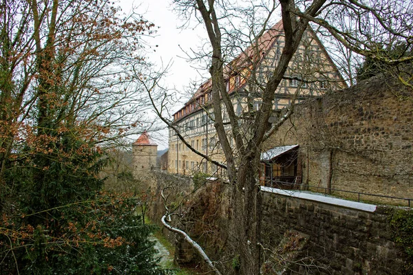 Antigua Belleza Ciudad Rothenburg Der Tauber Fascinante — Foto de Stock