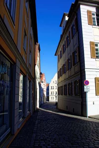 Beautiful Architecture City Ansbach — Stock Photo, Image