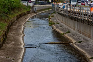 renkli şehir manzaraları Ansbach bahar günü