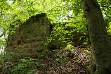 eski kale ve çevresi kalıntıları güzel görünümü