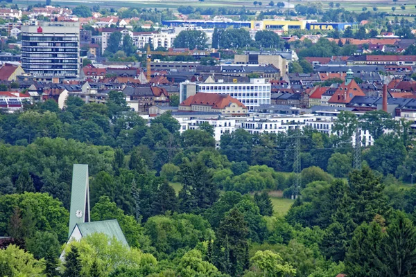 Prachtig Uitzicht Neurenberg Omgeving Van Oude Toren — Stockfoto