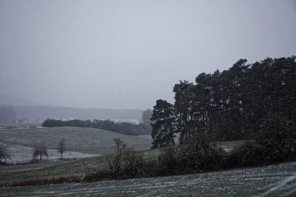 Winterlandschappen Van Beieren — Stockfoto