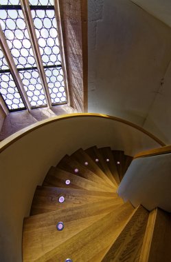eski Kilise'de güzel spiral merdiven