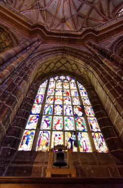  Nuremberg güzel eski Kilisesi