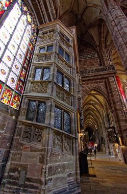  Nuremberg güzel eski Kilisesi