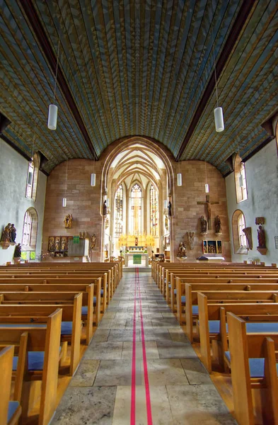 ニュルンベルクの美しい古い教会 ストック画像