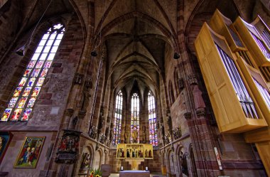  Nuremberg güzel eski Kilisesi