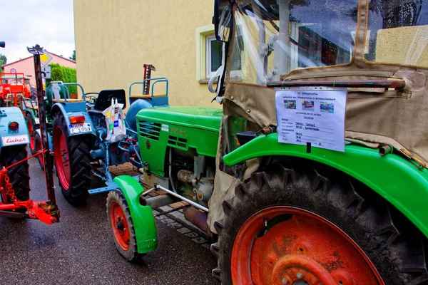 Alemania Bavaria Mitteleschenbach Ansbach District Julio 2018 Festival Anual Cosecha — Foto de Stock