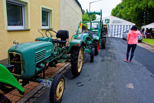 Germania Bavaria Mitteleschenbach Ansbach District Iulie 2018 Festivalul Anual Recoltare — Fotografie, imagine de stoc