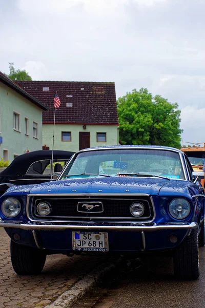 Alemania Bavaria Mitteleschenbach Ansbach District Julio 2018 Festival Anual Cosecha — Foto de Stock