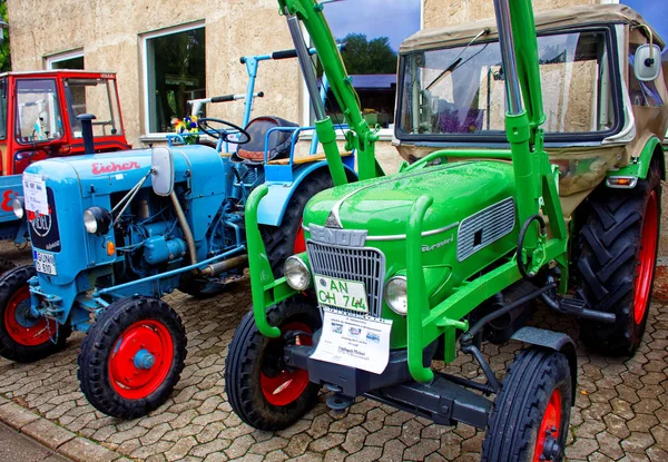 Germania Bavaria Mitteleschenbach Ansbach District Iulie 2018 Festivalul Anual Recoltare — Fotografie, imagine de stoc