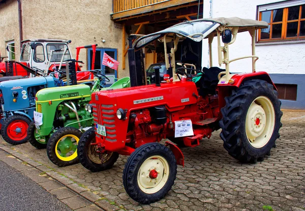 Germania Bavaria Mitteleschenbach Ansbach District Iulie 2018 Festivalul Anual Recoltare — Fotografie, imagine de stoc