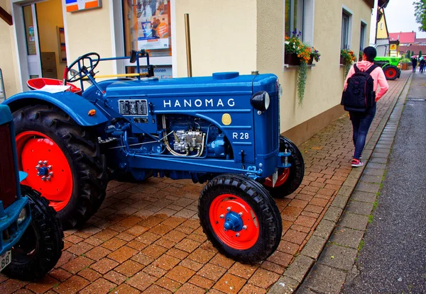 Alemania Bavaria Mitteleschenbach Ansbach District Julio 2018 Festival Anual Cosecha — Foto de Stock