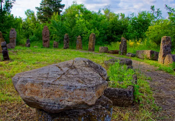 Graves Skif Wyspie Khortitsa — Zdjęcie stockowe