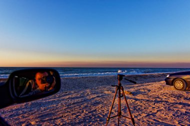 Sabahın köründe güzel bir deniz