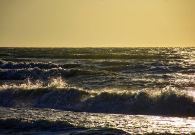Sabahın köründe güzel bir deniz
