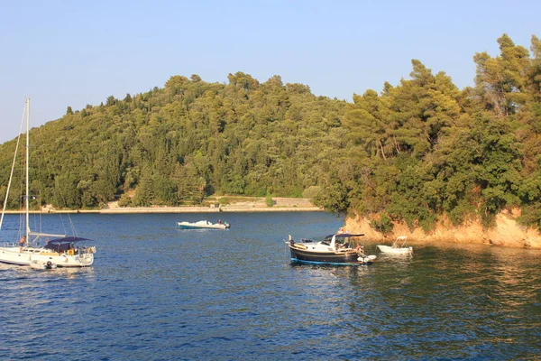 Güzel Adası Onassis Aile Tarafından Işletilen Akrepler Ionian Sea — Stok fotoğraf