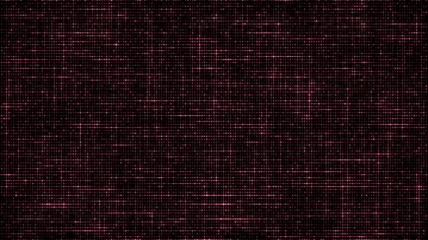 Bstract Shine Led Code Hintergrund Rot — Stockvideo