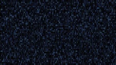 Dijital matris ikili akış mavi