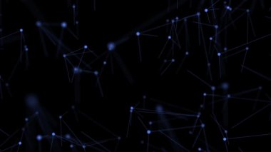 Arka plan soyut noktaları birbiriyle bağlantılı