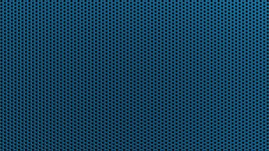 Soyut dokulu desen yuvarlak delikler endüstriyel arka plan üst görünüm mavi