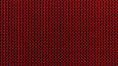 Soyut dokulu desen yuvarlak delikler endüstriyel arka plan üst görünüm kırmızı