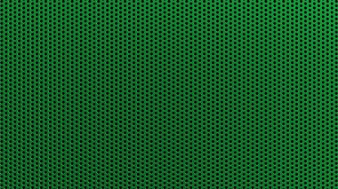 Soyut dokulu desen yuvarlak delikler endüstriyel arka plan üst görünüm yeşil