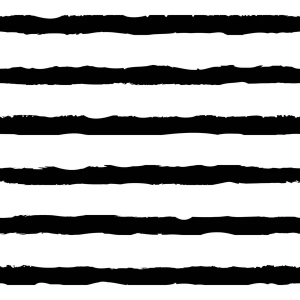 抽象的な黒と白のグランジ剥奪パターン — ストックベクタ