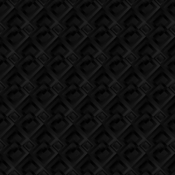 Dunkelschwarzer Geometrischer Hintergrund Moderne Dunkle Abstrakte Nahtlose Textur — Stockfoto