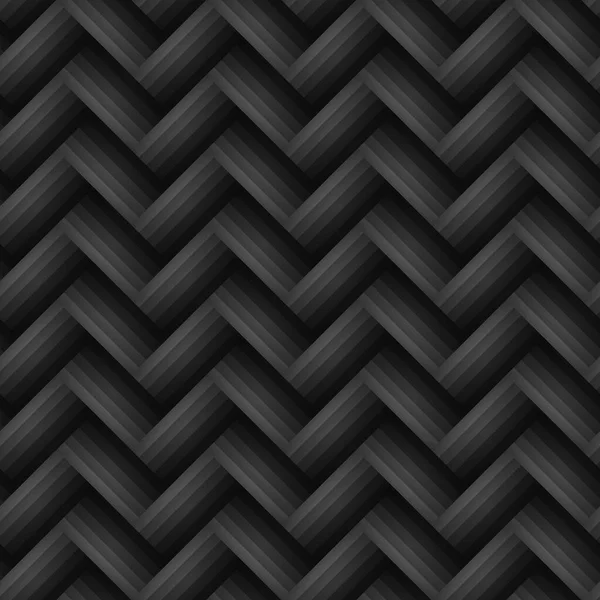 ダークブラック幾何学的背景 現代ダーク抽象的なシームレスなテクスチャ — ストック写真
