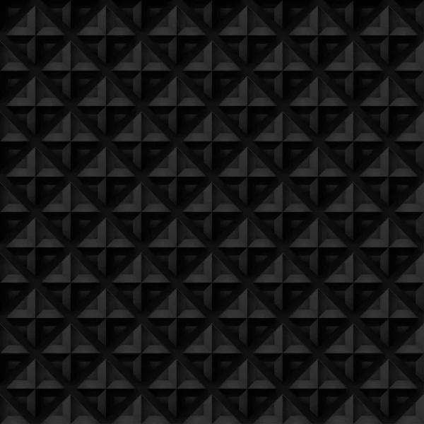 Fondo Geométrico Negro Oscuro Textura Moderna Abstracta Oscura Sin Costuras — Foto de Stock