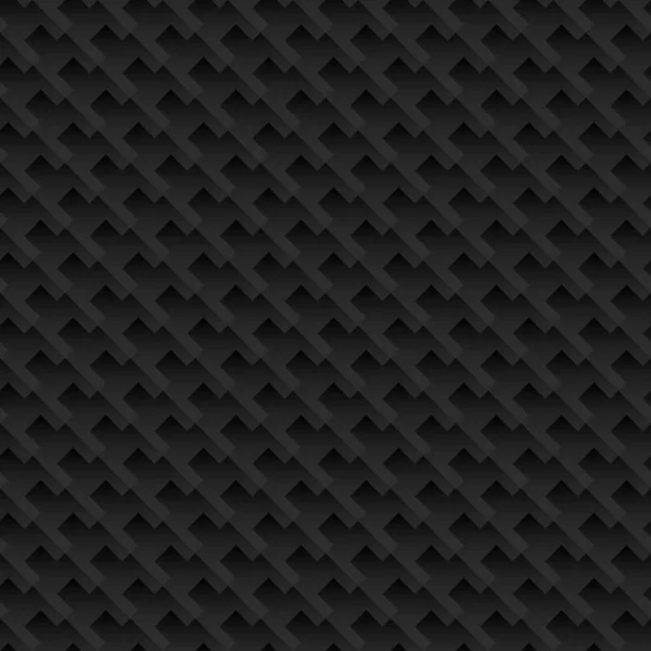 Темно Чорний Геометричний Фон Сучасна Темна Абстрактна Безшовна Текстура — стокове фото