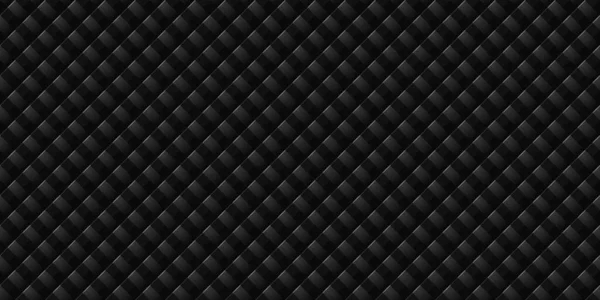 Sfondo Geometrico Nero Scuro Moderna Texture Astratta Scura Senza Cuciture — Foto Stock