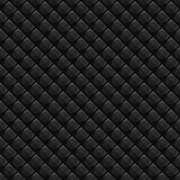 Sfondo Geometrico Nero Scuro Moderna Texture Astratta Scura Senza Cuciture — Foto Stock