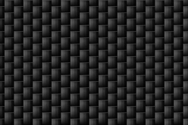 Dunkelschwarzer Geometrischer Hintergrund Moderne Dunkle Abstrakte Nahtlose Textur — Stockfoto