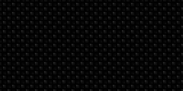 Dark Black Geometric Grid Background Modern Dark Abstract Seamless Texture — Stock Photo, Image