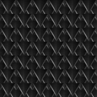 Koyu siyah Geometrik ızgara karbon fiber arka plan Modern koyu soyut dikişsiz doku