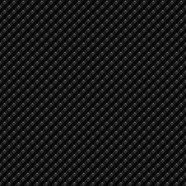 Koyu siyah Geometrik ızgara karbon fiber arka plan Modern koyu soyut dikişsiz doku