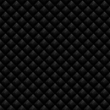 Koyu siyah Geometrik ızgara karbon fiber arka plan Modern koyu soyut dikişsiz doku