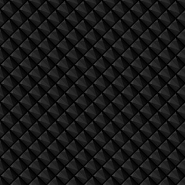 Koyu siyah Geometrik ızgara karbon fiber arka plan Modern koyu soyut dikişsiz doku