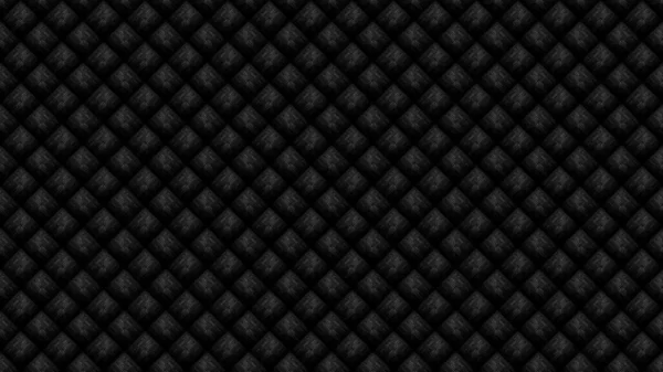 Dark Black Geometric Grid Carbon Fiber Background Modern Dark Abstract — Stock Photo, Image