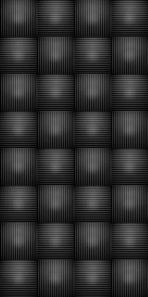 Donker Zwart Geometrisch Raster Carbon Fiber Achtergrond Moderne Donkere Abstracte — Stockfoto