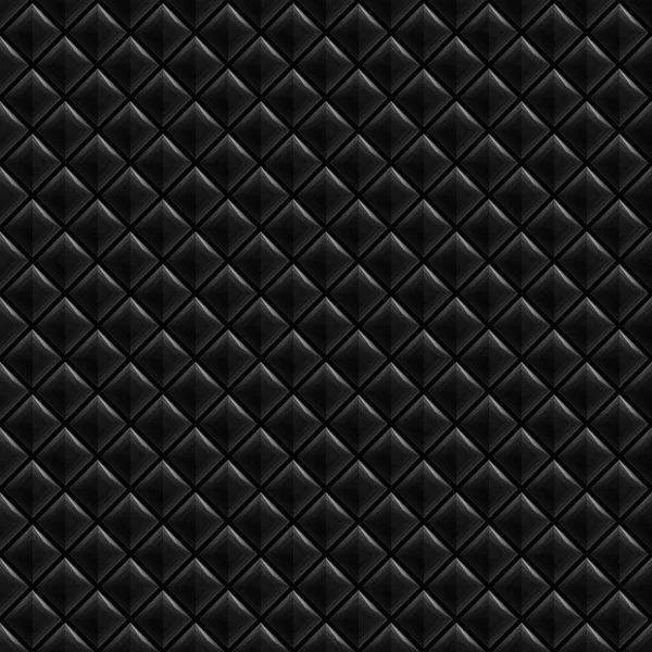 Grilla Geométrica Negra Oscura Fondo Fibra Carbono Textura Moderna Abstracta — Foto de Stock